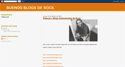 Desktop Screenshot of blogsderock.blogspot.com