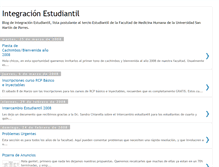 Tablet Screenshot of integracion-estudiantil.blogspot.com