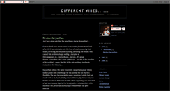 Desktop Screenshot of differentvibes.blogspot.com