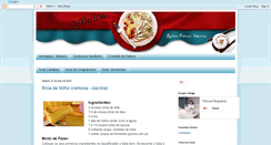 Desktop Screenshot of cleuzano-deliciasculinarias.blogspot.com