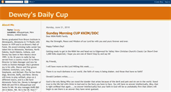 Desktop Screenshot of deweysdailycup.blogspot.com