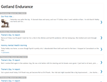 Tablet Screenshot of gotlandendurance.blogspot.com