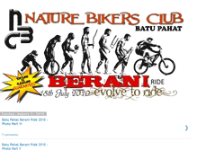 Tablet Screenshot of naturebikersclub.blogspot.com