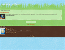 Tablet Screenshot of honoringtheearth.blogspot.com