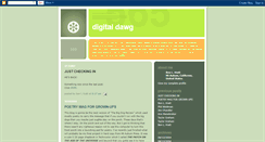 Desktop Screenshot of digitaldawg.blogspot.com