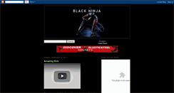 Desktop Screenshot of blackninja1.blogspot.com
