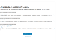 Tablet Screenshot of milaboratorioliterario.blogspot.com