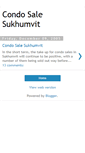 Mobile Screenshot of condosalesukhumvit.blogspot.com