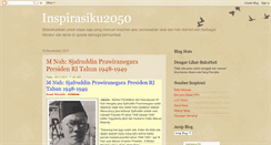 Desktop Screenshot of inspirasiku2050.blogspot.com