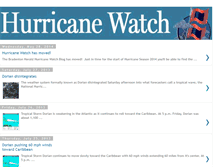 Tablet Screenshot of heraldhurricanewatch.blogspot.com