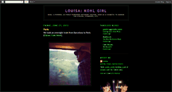 Desktop Screenshot of kohlgirl.blogspot.com