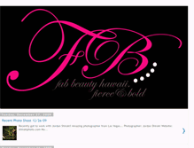 Tablet Screenshot of fabbeautyhawaii.blogspot.com