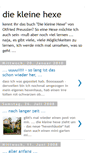 Mobile Screenshot of die-kleine-hexe.blogspot.com