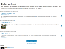 Tablet Screenshot of die-kleine-hexe.blogspot.com