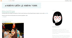 Desktop Screenshot of denuevoleonanuevayork.blogspot.com