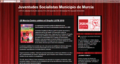 Desktop Screenshot of jsocialistasmurcia.blogspot.com