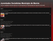Tablet Screenshot of jsocialistasmurcia.blogspot.com