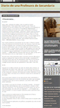 Mobile Screenshot of diariodeunaprofesoradesecundaria.blogspot.com