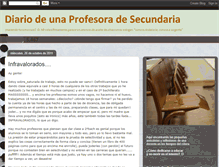 Tablet Screenshot of diariodeunaprofesoradesecundaria.blogspot.com