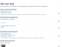 Tablet Screenshot of kyewansung.blogspot.com