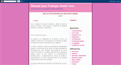 Desktop Screenshot of manualdetrabajo.blogspot.com
