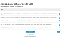 Tablet Screenshot of manualdetrabajo.blogspot.com