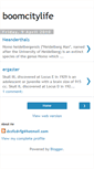 Mobile Screenshot of boomcitylife.blogspot.com