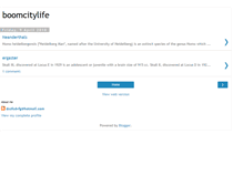 Tablet Screenshot of boomcitylife.blogspot.com