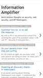 Mobile Screenshot of infoamp.blogspot.com