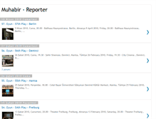 Tablet Screenshot of muhabir-reporter.blogspot.com