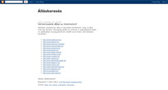 Desktop Screenshot of allas-munka.blogspot.com