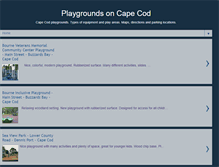Tablet Screenshot of capecodplaygrounds.blogspot.com