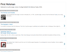 Tablet Screenshot of firstheisman.blogspot.com