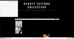 Desktop Screenshot of beauty-tattooscollection.blogspot.com