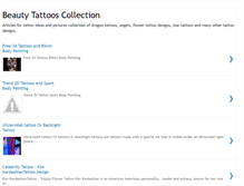 Tablet Screenshot of beauty-tattooscollection.blogspot.com