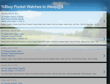 Tablet Screenshot of buypocketwatchestocheap.blogspot.com