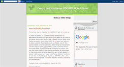 Desktop Screenshot of cceeodontouchile.blogspot.com