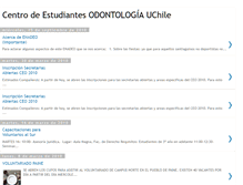 Tablet Screenshot of cceeodontouchile.blogspot.com