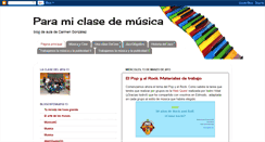 Desktop Screenshot of paramiclasedemusica.blogspot.com