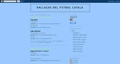 Desktop Screenshot of linksfutbolcatala.blogspot.com