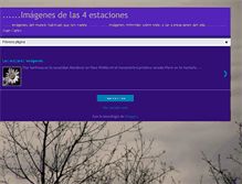 Tablet Screenshot of imagenesdelas4estaciones.blogspot.com