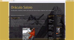 Desktop Screenshot of oraculosaloio.blogspot.com