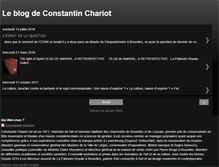 Tablet Screenshot of leblogdeconstantinchariot.blogspot.com