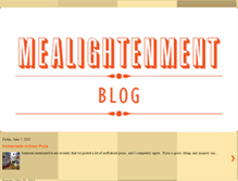 Tablet Screenshot of mealightenment.blogspot.com