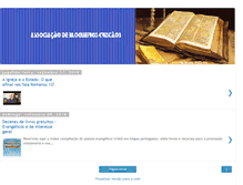Tablet Screenshot of blogueiroscristaos.blogspot.com