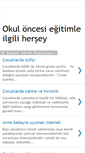 Mobile Screenshot of okuloncesiforumu.blogspot.com
