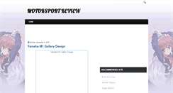 Desktop Screenshot of motorsportreview.blogspot.com