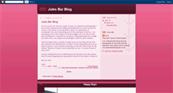 Desktop Screenshot of julesbarblog.blogspot.com