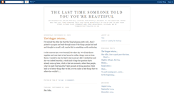 Desktop Screenshot of lasttimebeautiful.blogspot.com
