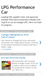 Mobile Screenshot of lpgperformancecar.blogspot.com